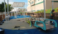 A Coruña renueva las luces de los parques infantiles y biosaludables