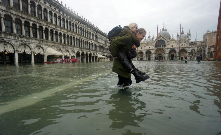 Venecia restaurará los daños provocados por las inundaciones en la basílica de San Marcos