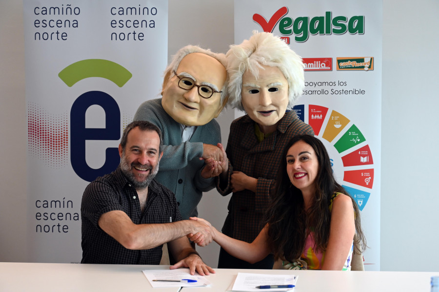 Camiño Escena Norte y Vegalsa Eroski llevarán las artes escénicas a 60 localidades entre Galicia y Navarra