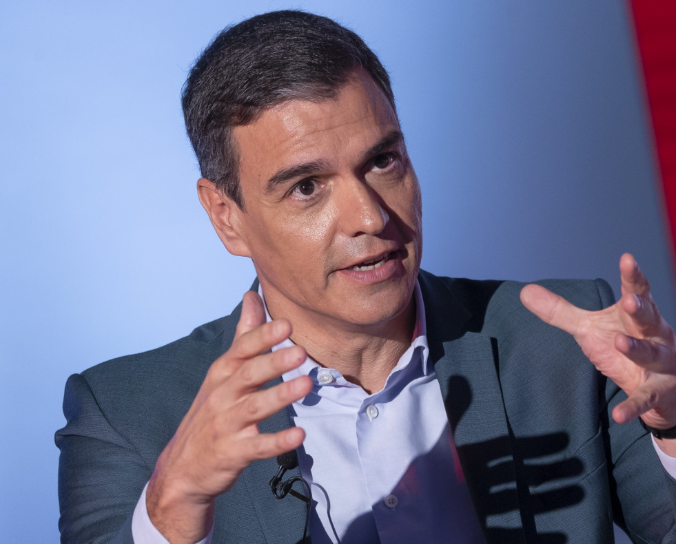 EuropaPress 5288785 presidente gobierno secretario general psoe pedro sanchez acto precampana ferraz 12314054