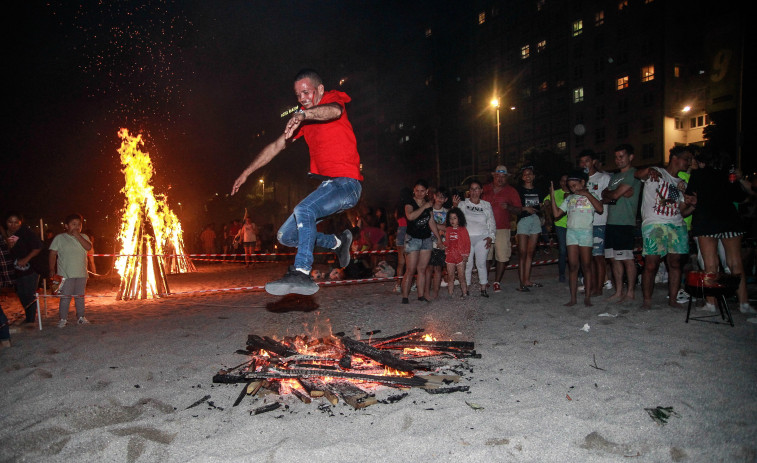Cómo actuar ante una quemadura durante la fiesta de San Juan