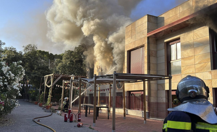 La Guardia Civil investiga el incendio en una residencia de Torrelodones donde murió una mujer