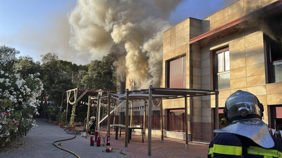 La Guardia Civil investiga el incendio en una residencia de Torrelodones donde murió una mujer