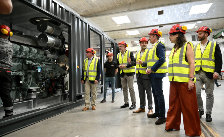 Bergondo tiene la primera fachada foltovoltaica gallega, que genera la energía de un edificio de ocho pisos durante 30 años