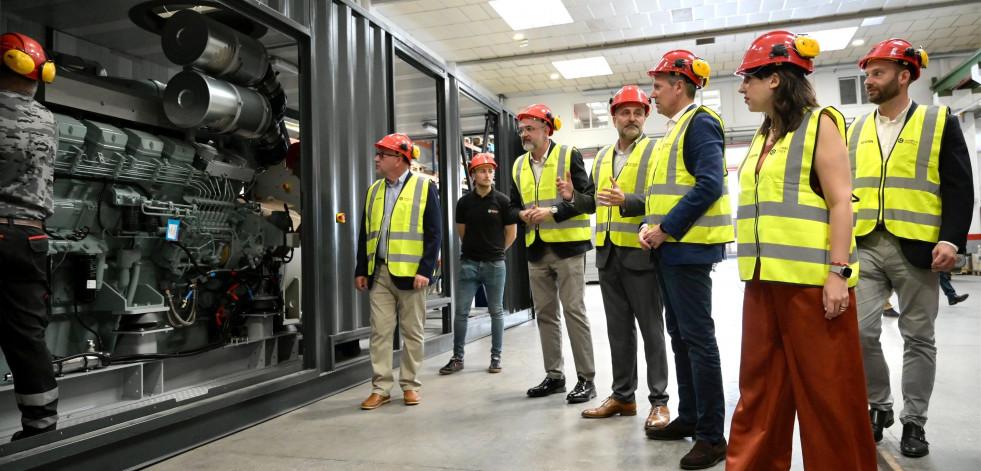 Bergondo tiene la primera fachada foltovoltaica gallega, que genera la energía de un edificio de ocho pisos durante 30 años