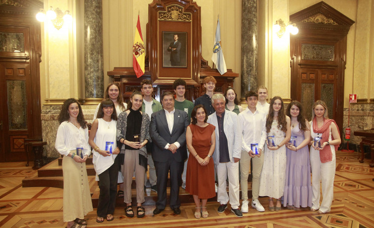 Claudia, Priscilla, Álvaro, Inés, Carla, Rodrigo, Uxía... Estos son los mejores coruñeses de la Selectividad 2023