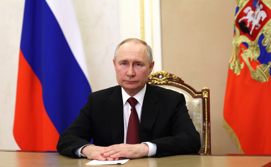 Putin reaparece en un videomensaje tras el motín del grupo Wagner