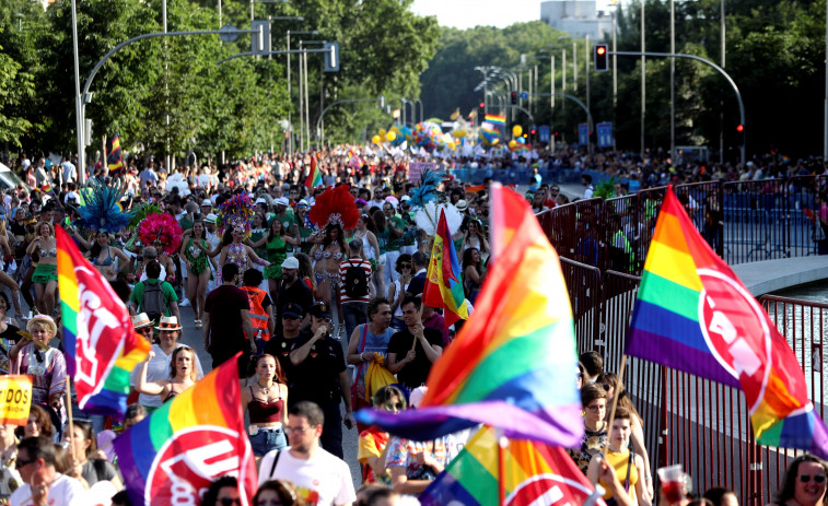 La marcha del Orgullo de Madrid espera un millón de asistentes, una batucada y 46 carrozas