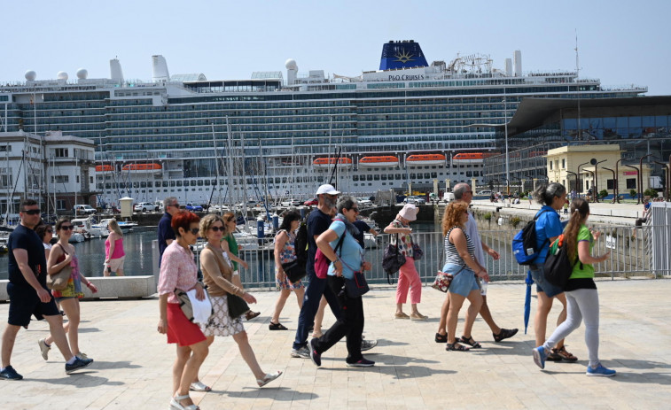Récord del Puerto de A Coruña: llega a 300.000 cruceristas