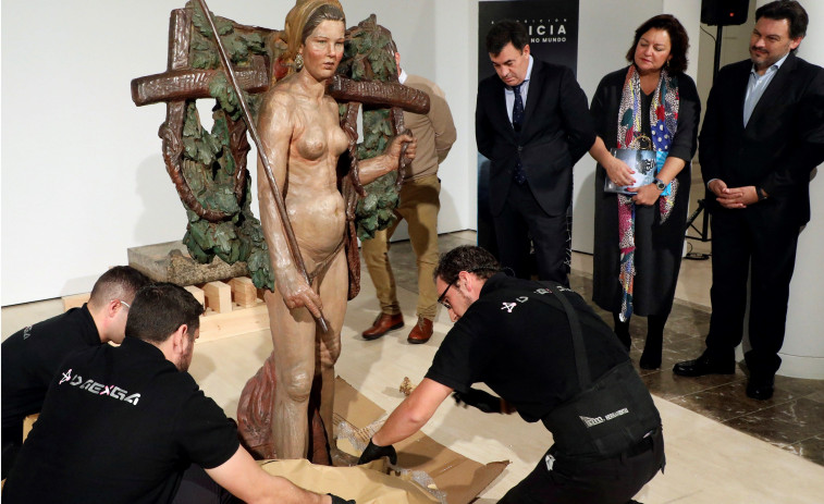La escultura la 