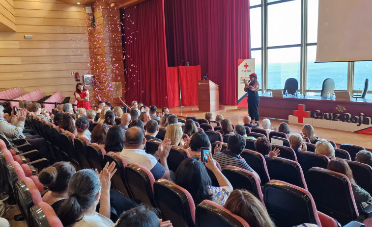 Cruz Roja agradece en A Coruña el compromiso del voluntariado con el que cuenta en la provincia
