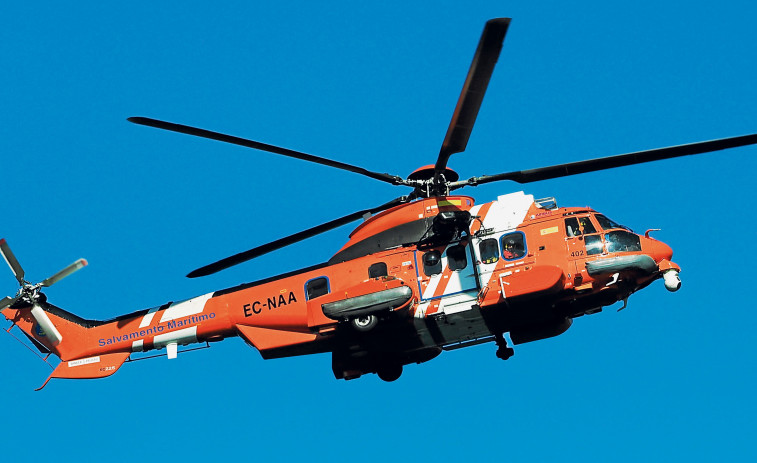 La licitación del servicio de helicópteros de Salvamento Marítimo queda desierta
