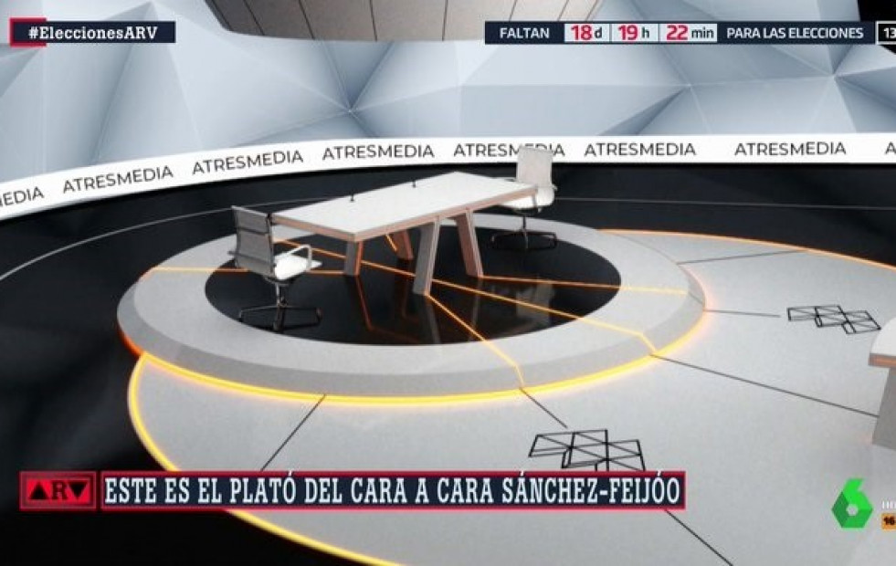 Cara a cara: Feijóo llegará primero, Sánchez abrirá el debate y el líder del PP lo cerrará