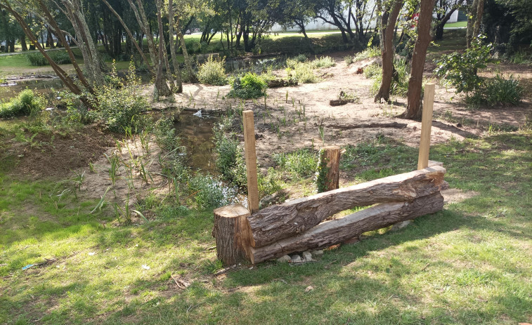 Arteixo abrirá una nueva zona verde de 3.000 metros cuadrados en el paseo fluvial