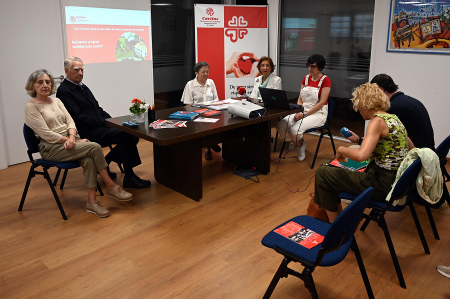 Cáritas levanta en Visma su tercer hogar comunitario para Mayores