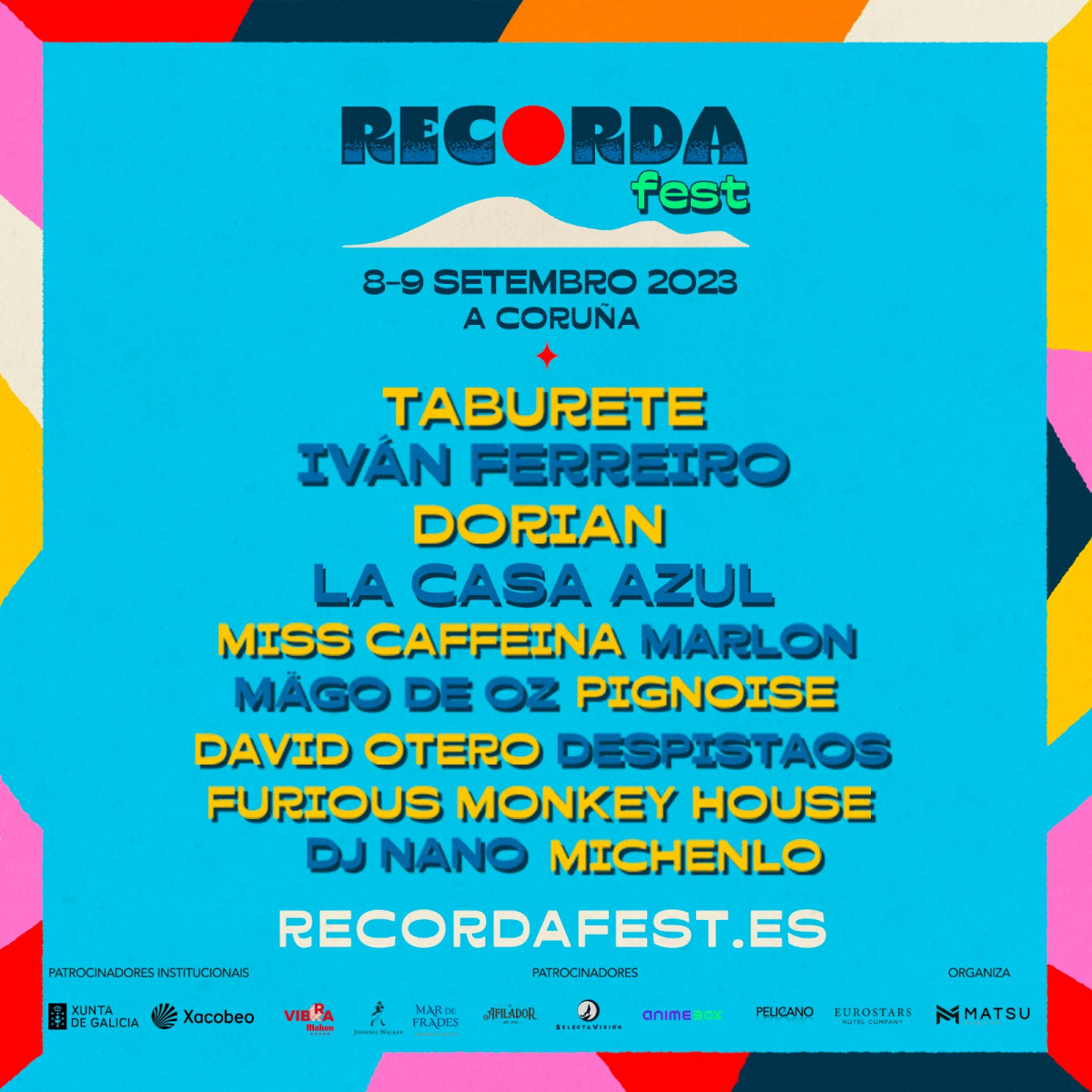 Cartel Recorda artistas