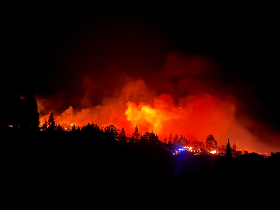 Más de 4.000 evacuados por el incendio de La Palma