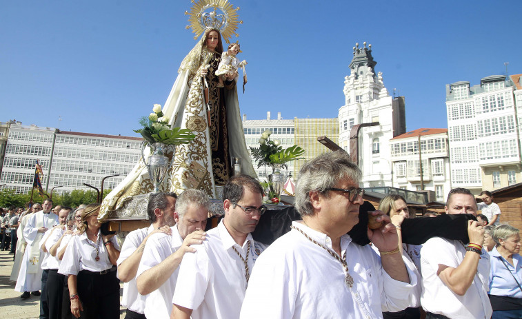 Reportaje | Honores en A Coruña y su área metropolitana a la patrona de los marineros