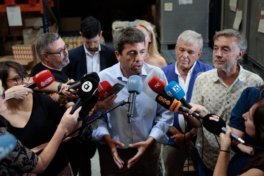 Vox exige a Mazón que el reparto de las competencias sea “equilibrado entre  dos socios leales”