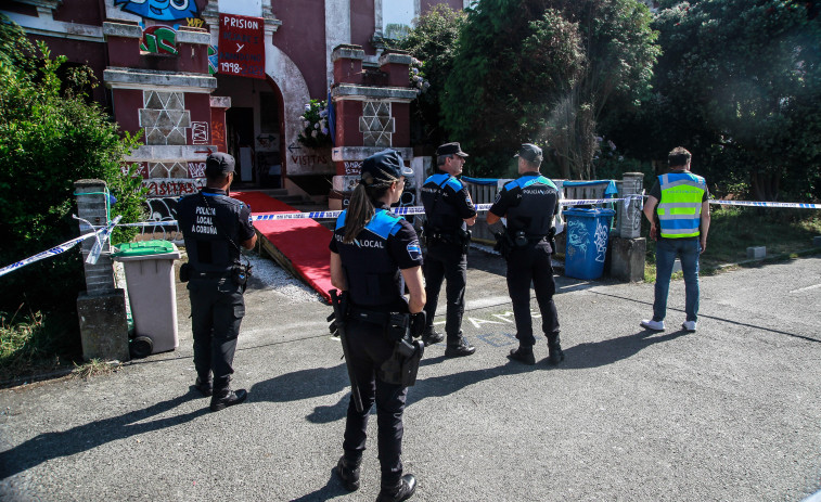 La Policía Local desaloja la antigua cárcel provincial de A Coruña