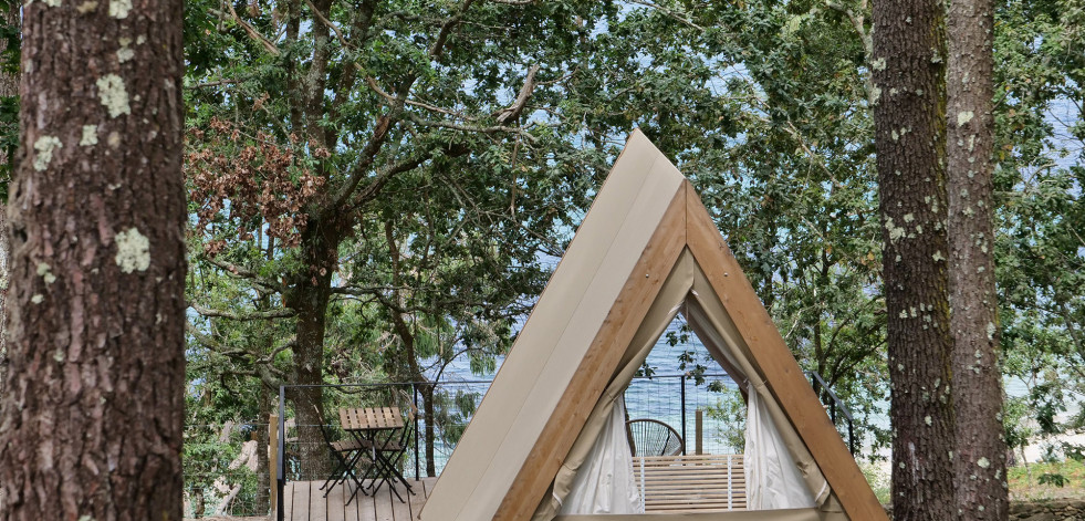 Amaraxe, el nuevo concepto ‘ecoglamping’ en Porto do Son