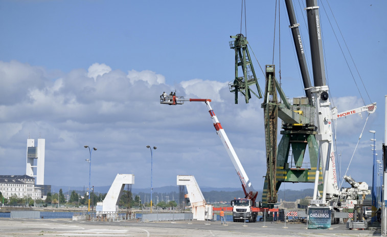 El muelle de Calvo Sotelo de A Coruña reabrirá este martes