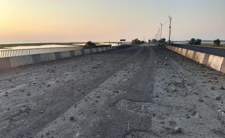 Rusia reanuda la circulación por el puente de Crimea tras el ataque de Ucrania