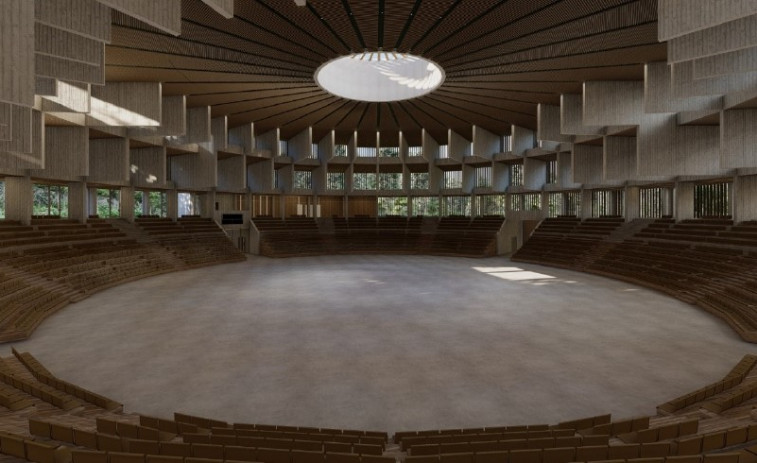 Oleiros saca a contratación las obras del auditorio de Bastiagueiro por 11,7 millones