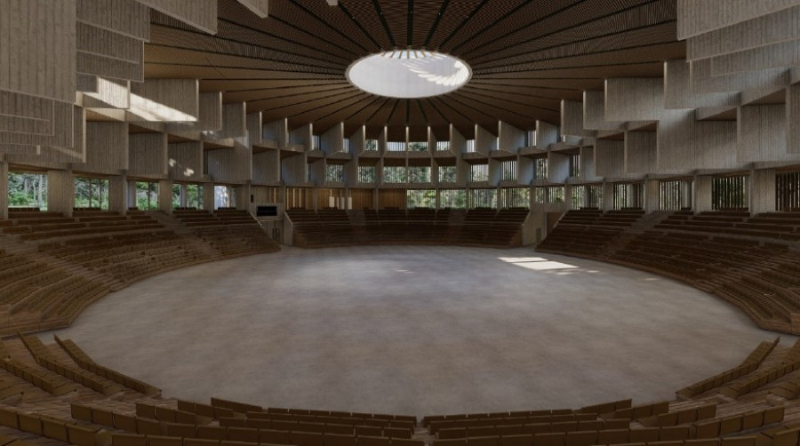 Oleiros saca a contratación las obras del auditorio de Bastiagueiro por 11,7 millones