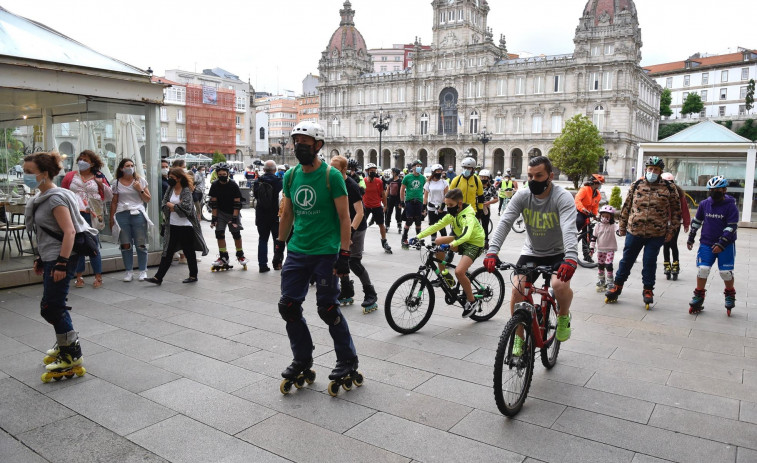 A Coruña acogerá este viernes una nueva edición de la 'Friday Mobility Night' con un recorrido de 18 kilómetros