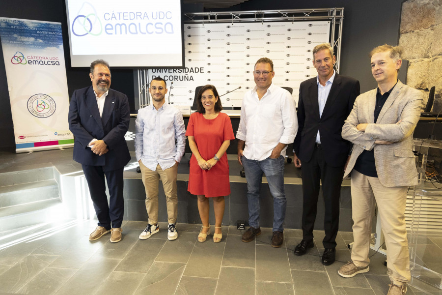 La Cátedra Emalcsa-UDC entrega los premios a los mejores proyectos de la Universidad relacionados con el agua