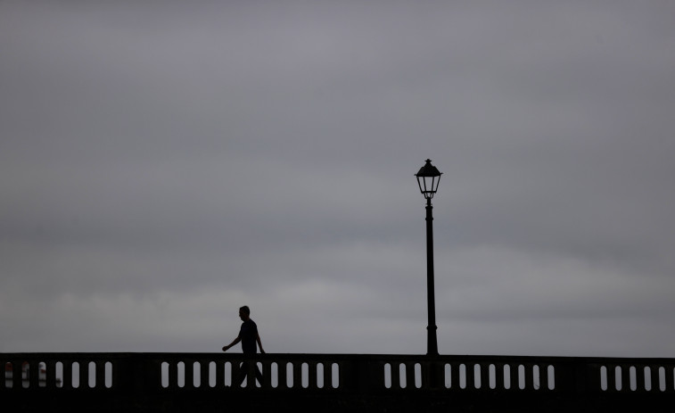 Un frente dejará lluvias este viernes en Galicia