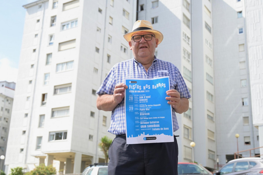 José Santiago Novo | “O Birloque no somos la típica asociación de vecinos que se junta solamente para las fiestas”