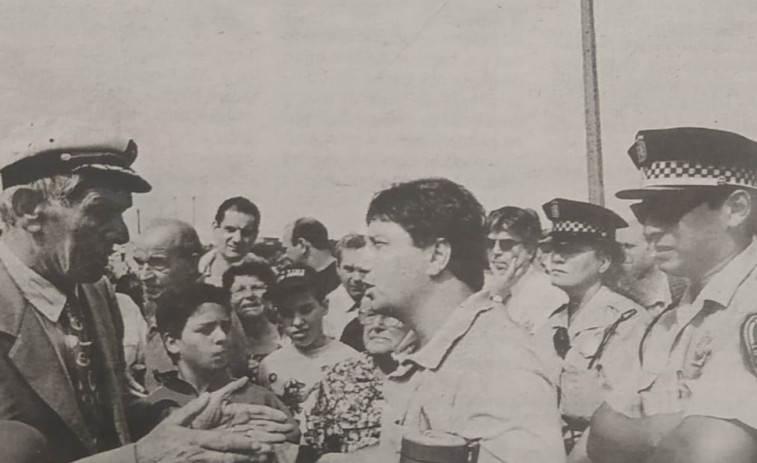 Hace 25 años: El Rey de los gitanos lidera la protesta contra la urbanización de Penamoa y la Pantoja abre María Pita