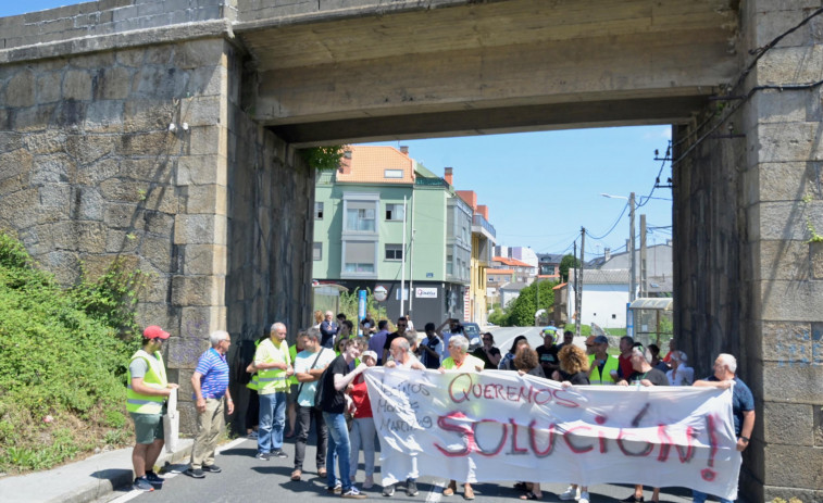 Los vecinos de Monte Martelo, en A Coruña, piden el fin de la inseguridad