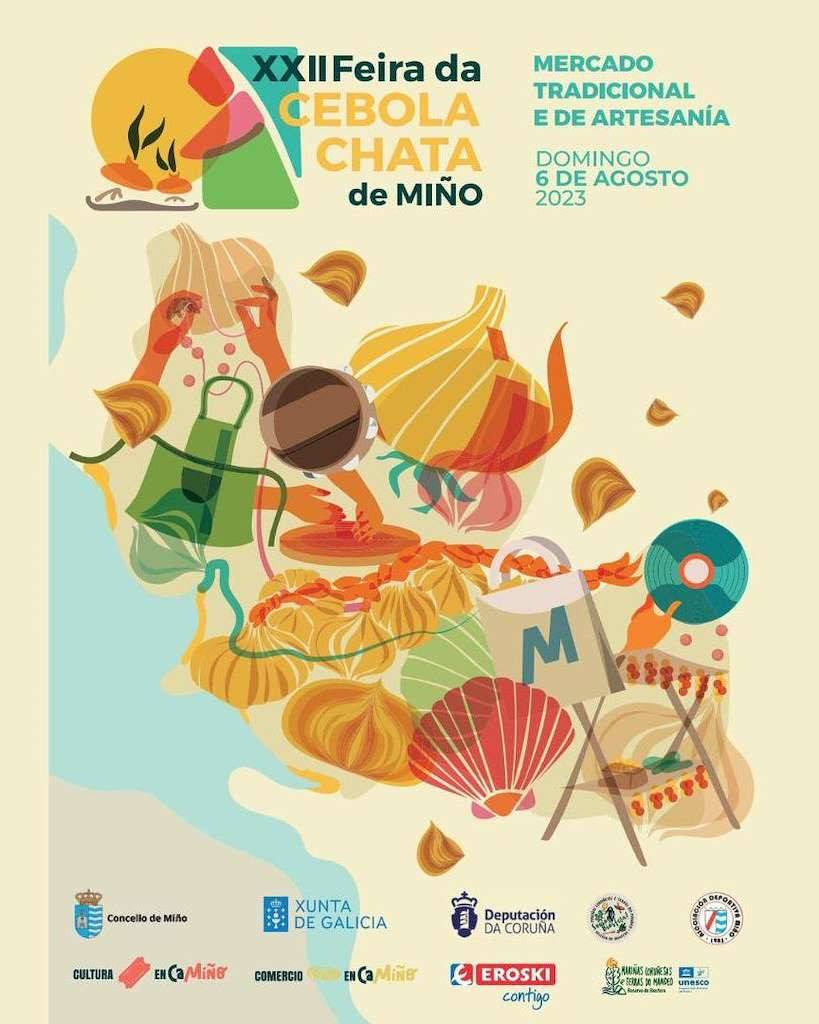 Feira da cebola chata de miu00f1o e mercado tradicional miu00f1o img2244n1t0