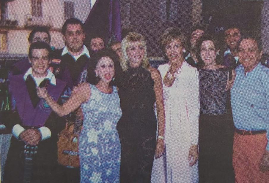 Ivana trump y tunos de Ferrol 1998