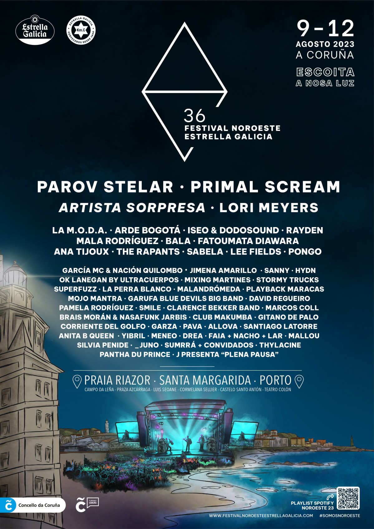 Cartel 36 festival noroeste