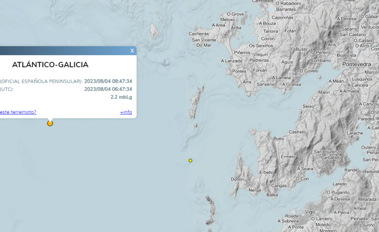 Pontevedra sufre dos terremotos en menos de media hora