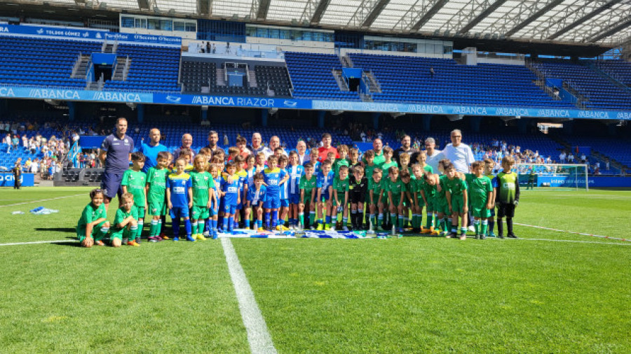 El Ural y el Depor ganan los trofeos Mini Teresa Herrera