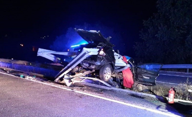 Chantada declarará dos días de luto por los dos jóvenes fallecidos en un accidente
