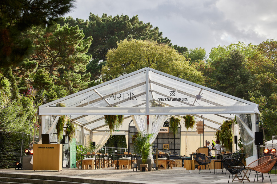 Jardín Alhambra vuelve a A Coruña con los mejores planes para disfrutar de un tardeo cervecero