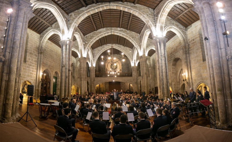 El concierto Cidade de Betanzos, antesala de las celebraciones de San Roque