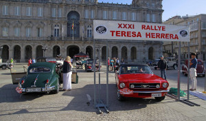 Los bólidos del Rallye Teresa Herrera de vehículos históricos