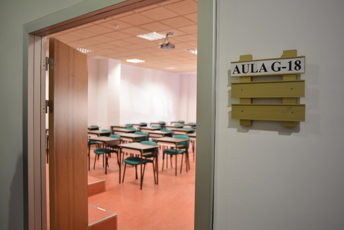 Aula de la Academia General Militar de Zaragoza @RAMu00d3N COMET (EP)