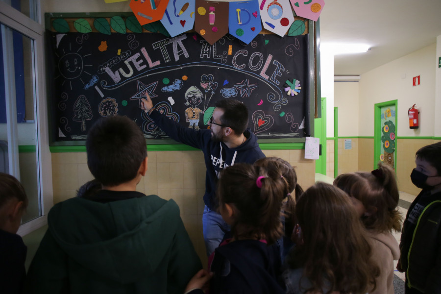 Las aulas gallegas pierden casi 1.800 alumnos
