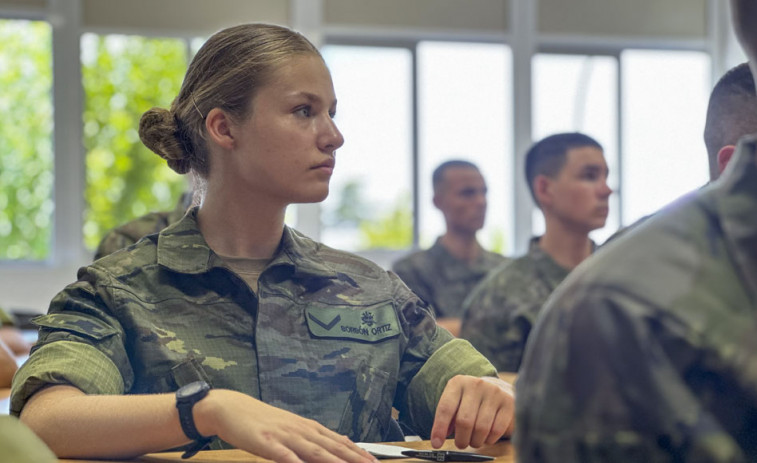 La princesa Leonor ingresará  en la Escuela Naval de Marín en solitario