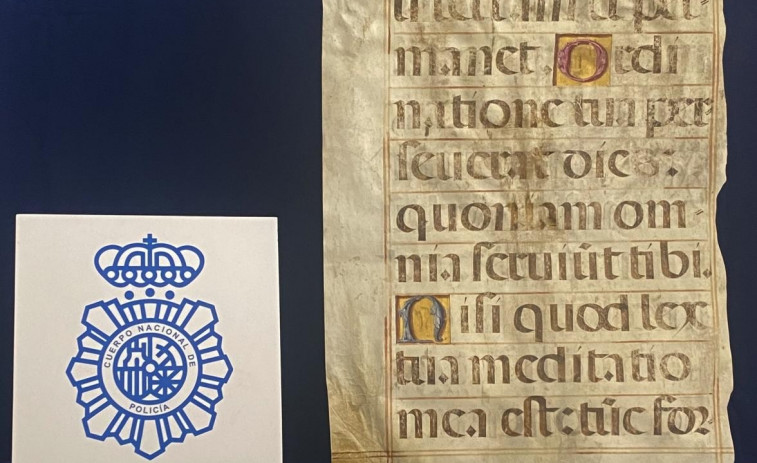Recuperado un importante manuscrito del siglo XVI robado del Escorial