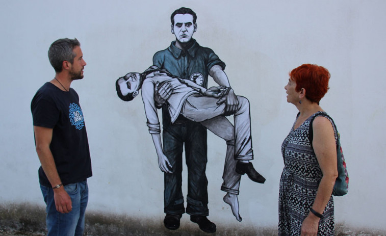 El gobierno local de Lugo protegerá la nueva obra de Primo Bansky para impedir su deterioro