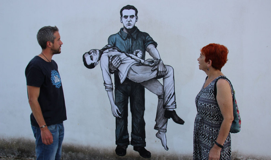 El gobierno local de Lugo protegerá la nueva obra de Primo Bansky para impedir su deterioro